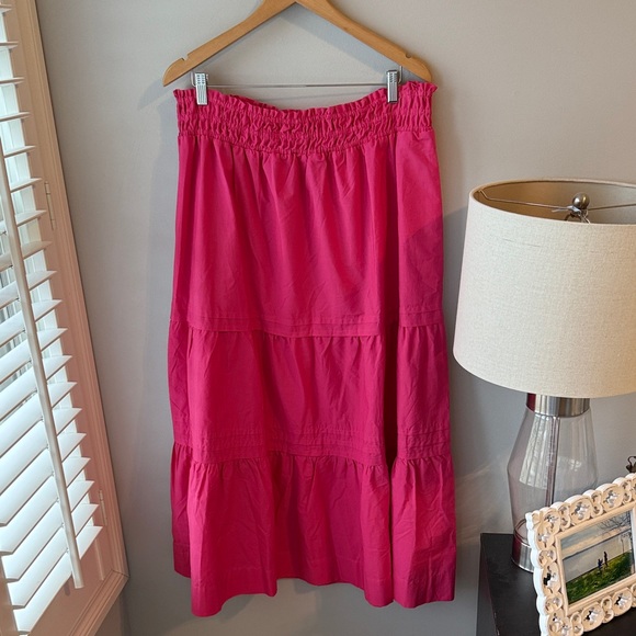 Anthropologie Somerset Maxi Dress in Deep Magenta NWT - Picture 2 of 8